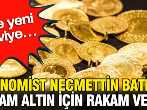 Ekonomist necmettin batirel gram altin icin rakam verdi iste yeni seviye qdZg7MUF